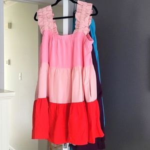 Entro multi pinks dress